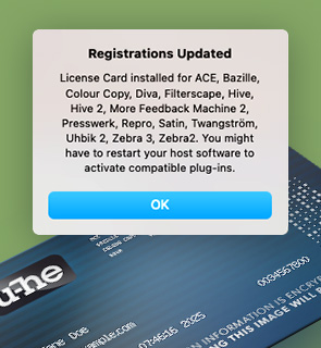 License Cards - the comfortable method