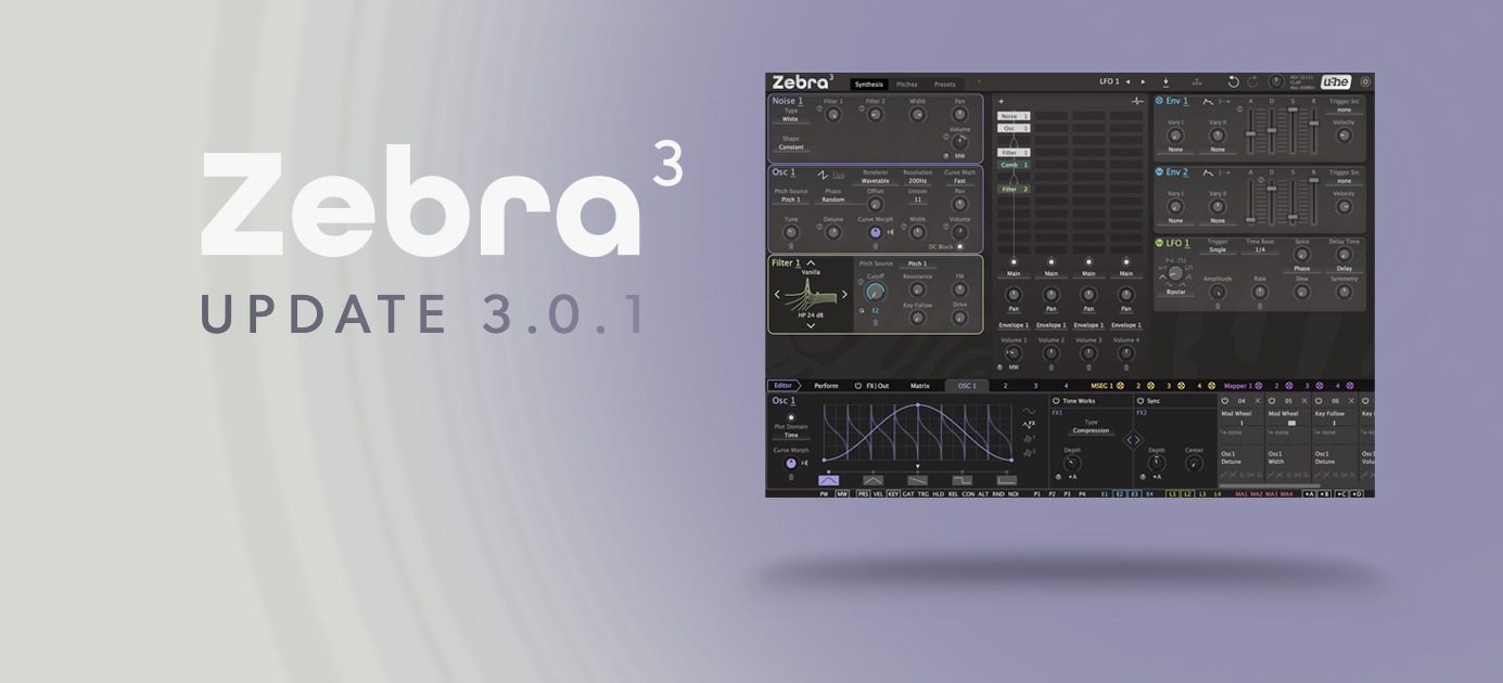 Zebra 3 update 3.0.1