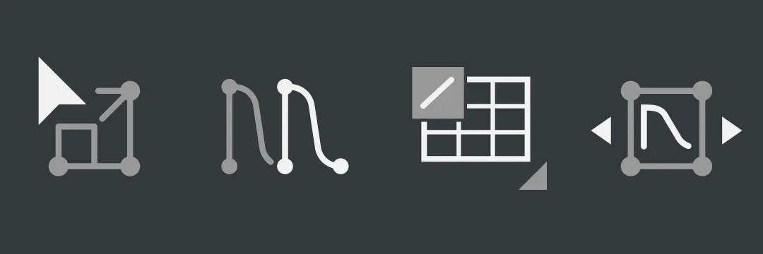 a screenshot of the editing tools of Zebralette 3