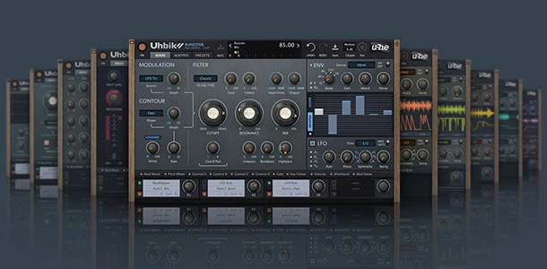 a screenshot of Uhbik 2’s user interface