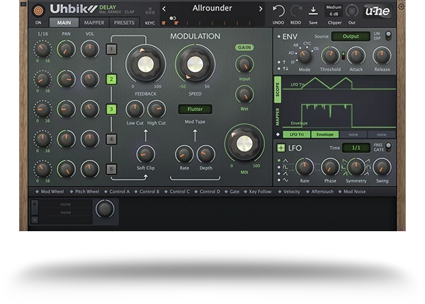 Uhbik Runciter: Distorting filter