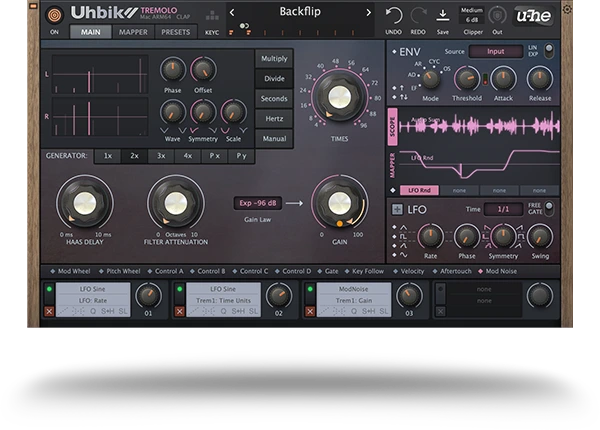 Uhbik EQ: Semi-parametric equalizer